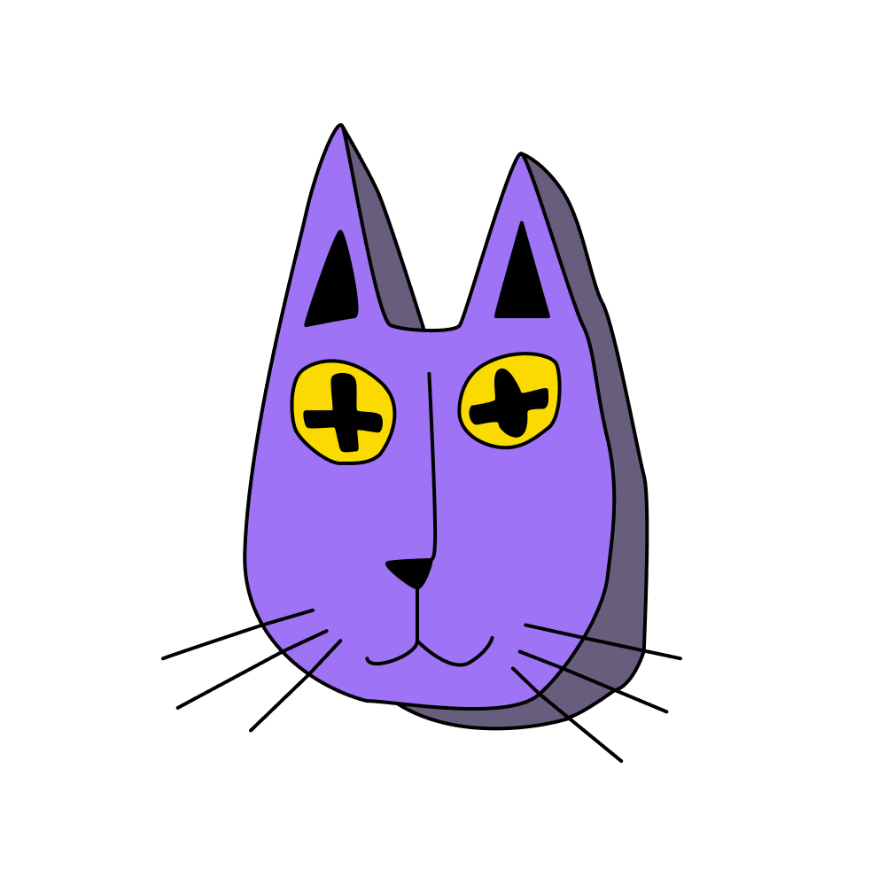 Cross-Eyed Kitty_filled